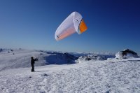 A Snow Shoeing and Paragliding Adventure